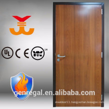 BS476 Certified 60mins Steel frame Fire wood door